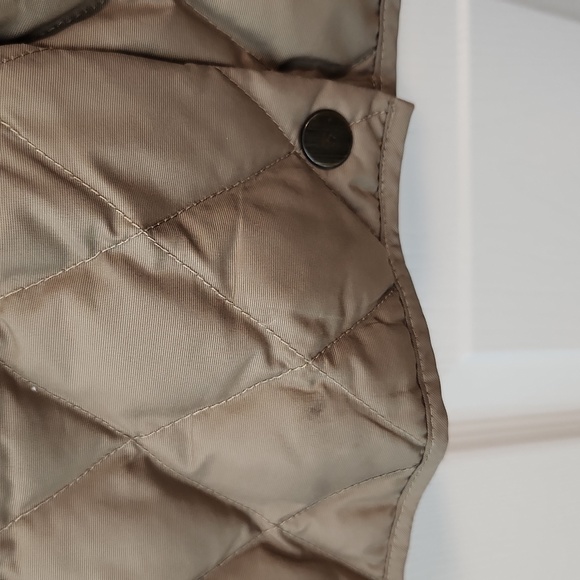 Eddie Bauer goose down vest quilted snap button EB550 medium fill - Picture 4 of 14